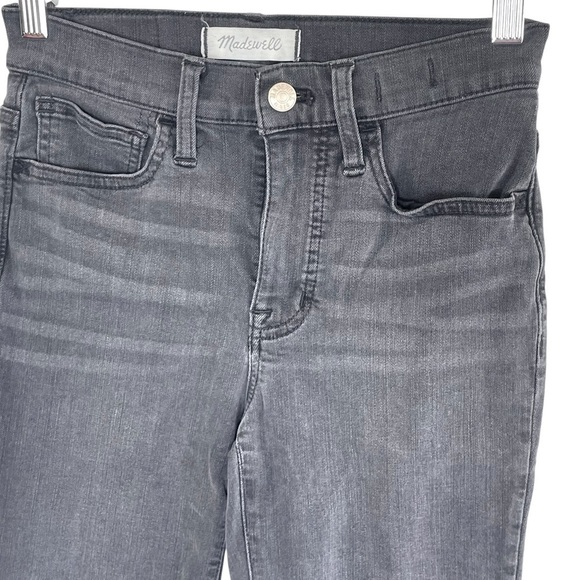 Madewell Gray Road Tripper Skinny Jeans Mid- Rise Stretch size 24 Style # MB385 - Picture 5 of 11
